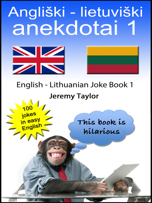 Cover image for English Lithuanian Joke Book